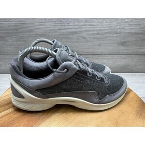 ECCO Biom Fjuel Women's 39 8 US Shoes Gray Athletic Sneakers Lace Up